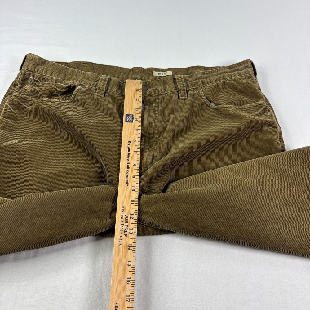 Polo Ralph Lauren Corduroy Pants Mens 42x32 Brown 750 Bootcut Chino - Picture 7 of 12